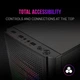Корпус ПК Mars Gaming MC300 Black - изображение 5