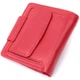 Яркий кошелек для женщин с карманом для монет из натуральной кожи ST Leather 22726 Красный - изображение 3