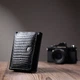 Жіночий стильний гаманець із фактурної натуральної шкіри ST Leather 22732 Чорний - зображення 2