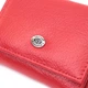 Компактне жіноче портмоне з монетницею із натуральної шкіри ST Leather 22729 Червоний - зображення 2