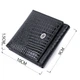 Компактный женский кошелек из натуральной лакированной кожи ST Leather 22688 Черный - изображение 4