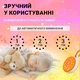 Генератор білого шуму з проектором-нічником Harmony Light, підвісний проектор зоряного неба, помаранчевий - зображення 3