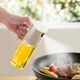Кухонний дозатор з розпилювачем для олії OIL SPRAYER скляна пляшка-диспенсер 250 мл, білий (86894663) - зображення 3