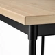 Письмовий стіл IKEA KULLABERG 110х70 см сосна/чорний (804.994.44) - зображення 5