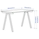 Письмовий стіл IKEA TROTTEN 120х70 см білий/антрацит (494.295.71) - изображение 6