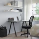 Письмовий стіл IKEA TROTTEN 120х70 см білий/антрацит (494.295.71) - изображение 4