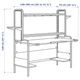 Ігровий письмовий стіл IKEA FREDDE 185x74x146 см білий (104.510.68) - изображение 6
