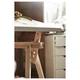 Письмовий стіл IKEA LAGKAPTEN / MITTBACK 140х60 см білий/береза (194.171.93) - изображение 6