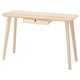 Робочий стіл IKEA LISABO 118х45 см ясен (302.990.70) - изображение 1