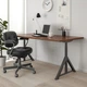 Комп'ютерний стіл IKEA IDASEN 160х80 см коричневий/темно-сірий (992.810.39) - изображение 2