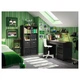 Письмовий стіл IKEA MICKE 105х50 см чорно-коричневий (102.447.43) - изображение 7