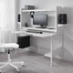 Ігровий письмовий стіл IKEA FREDDE 185x74x146 см білий (104.510.68) - изображение 2
