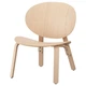 Стілець IKEA FROSET шпон дубовий білий (804.256.41) - изображение 1