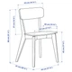 Стіл і 4 стільці IKEA LISABO / LISABO 140х78 см чорний (193.855.35) - зображення 8