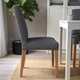 Стілець IKEA BERGMUND дуб / Gunnared середньо-сірий (393.845.68) - изображение 2