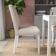 Стілець IKEA BERGMUND білий / Hallarp бежевий (393.880.76) - зображення 2