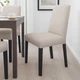 Стілець IKEA BERGMUND чорний / бежевий Hallarp (293.880.67) - изображение 2