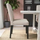 Стілець IKEA BERGMUND чорний / бежевий Hallarp (293.880.67) - изображение 3