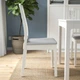 Стілець IKEA EKEDALEN білий / Orrsta світло-сірий (603.410.15) - изображение 5
