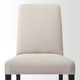 Стілець IKEA BERGMUND чорний / бежевий Hallarp (293.880.67) - изображение 5