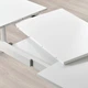 Стіл і 4 стільці IKEA STRANDTORP / TOBIAS 150/205 / 260x95 см білий/прозорий (393.886.70) - изображение 3