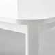 Стіл і 4 стільці IKEA STRANDTORP / TOBIAS 150/205 / 260x95 см білий/прозорий (393.886.70) - изображение 4