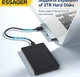 USB 3.0 OTG хаб 3 в 1 Type-C в USB-A Essager ES-UD5 Срібло - зображення 3