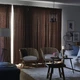 Гардина IKEA TIBAST 145х300 см темно-червона (504.666.66) - изображение 4
