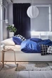 Затемнювальна гардина IKEA SANELA 140х300 см темно-синя (404.444.82) - зображення 5