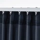 Затемнювальна гардина IKEA SANELA 140х300 см темно-синя (404.444.82) - зображення 8