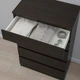 Комод IKEA KULLEN чорно-коричневий (403.936.61) - зображення 3