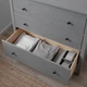 Комод IKEA HEMNES сіра морилка (304.608.11) - изображение 3