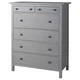 Комод IKEA HEMNES сіра морилка (803.924.62) - изображение 1
