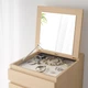 Комод IKEA MALM білений дубовий шпон/дзеркало (204.035.95) - зображення 2