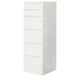 Комод IKEA MALM білий / дзеркало (704.035.93) - изображение 1