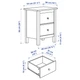 Комод IKEA HEMNES сіра морилка (003.924.61) - изображение 7
