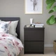 Комод IKEA MALM чорно-коричневий (001.033.43) - зображення 3