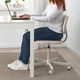 Обертове крісло IKEA BLECKBERGET Idekulla бежевий (504.830.48) - изображение 4