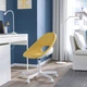 Обертовий стілець IKEA ELDBERGET / MALSKAR жовтий / білий (694.444.05) - изображение 2