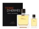 Подарунковий набір для чоловіків Hermes Terre d'Hermes Parfum Парфуми 75 мл та 12.5 мл - зображення 1