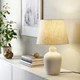 Настільна лампа IKEA BLIDVADER 50 см кераміка/бежева (805.012.58) - зображення 3