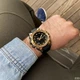 Чоловічий годинник Sanda 739 Black-Gold - зображення 6