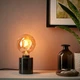 Настільна лампа IKEA MARKFROST чорний мармур (504.626.73) - зображення 3