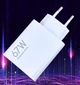Зарядное устройство Блок питания для быстрой зарядки телефона Mi-MDY-12 USB GaN 67W Быстрая зарядка Блок зарядки для Samsung, iPhone, Xiaomi, Redmi, Huawei, Realme White - изображение 7