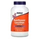 Лецитин подсолнечный 1200 мг Now Foods Sunflower Lecithin для нервной системы ЖКТ и мозга 200 мягких таблеток - изображение 1