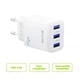 Сетевое зарядное устройство BAVIN PC906Y 15W 3xUSB-A 5V 3.0A White - изображение 1