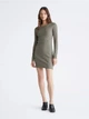 Платье короткое осеннее женское Calvin Klein 576133222 M Зеленое (1159808163) - изображение 1