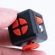 Игрушка антистресс Fidget Cube фиджет с кнопками попит / Pop it в форме Куба, черный с оранжевым (86914719) - изображение 2