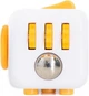 Игрушка антистресс Fidget Cube фиджет с кнопками попит / Pop it в форме Куба, бело-желтый (86915601) - изображение 5