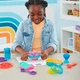 Набір піску для дитячої творчості - KINETIC SAND КОЛЬОРОВІ ПРИГОДИ (3 кольори, 907 g, аксес.) - зображення 5